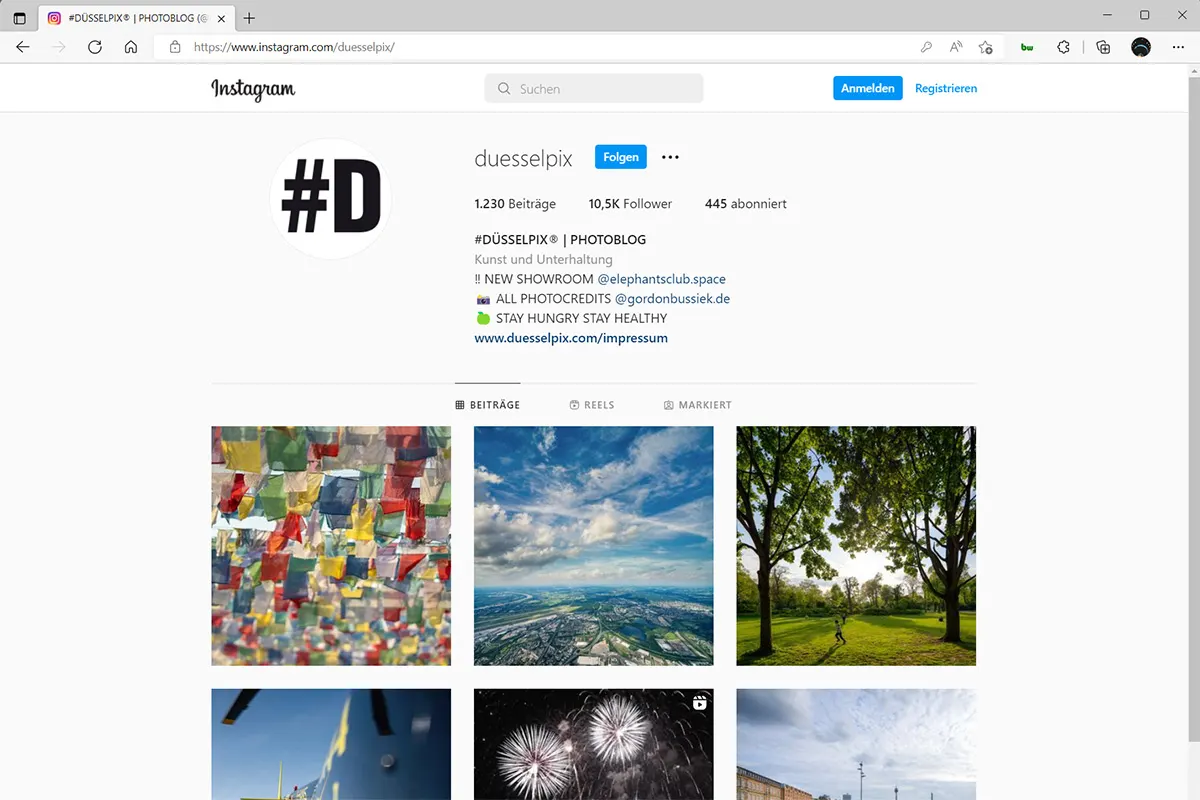 #DÜSSELPIX Instagram Seite gelauncht